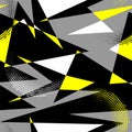 Urban seamless curved geometry abstract pattern